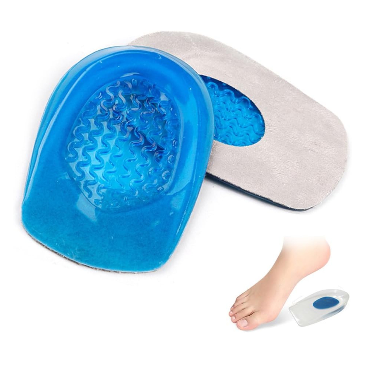 Miniatura 4 de Plantilla Silicona Gel Talonera Par